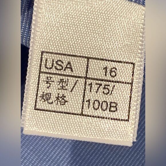 Brooks Brothers Men’s Regent Button Down Shirt Blue Size S - Needs Cuff Links - Picture 8 of 12